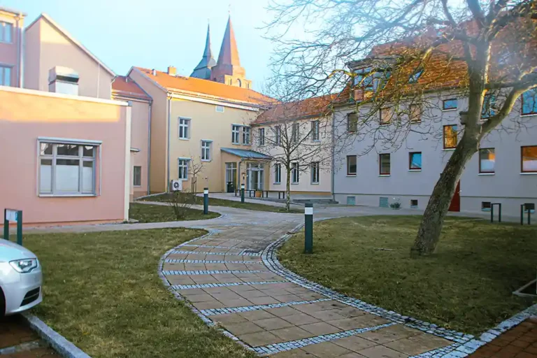 Ausbau des Innenhofes der Sparkasse in Gransee