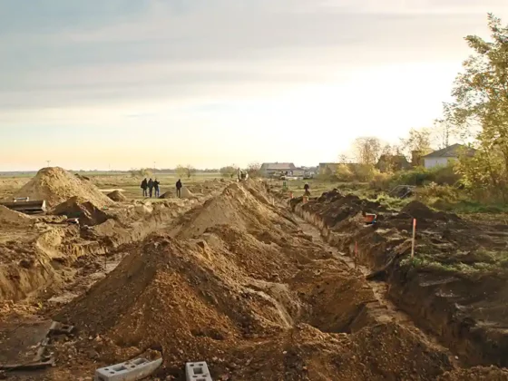 Erschließung des Neubaugebietes Am Scheunenviertel in Liebenwalde