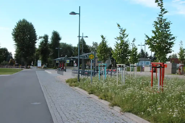 Neubau des Park-and- Ride Platzes am Bürgerpark Bahnhof in Kyritz